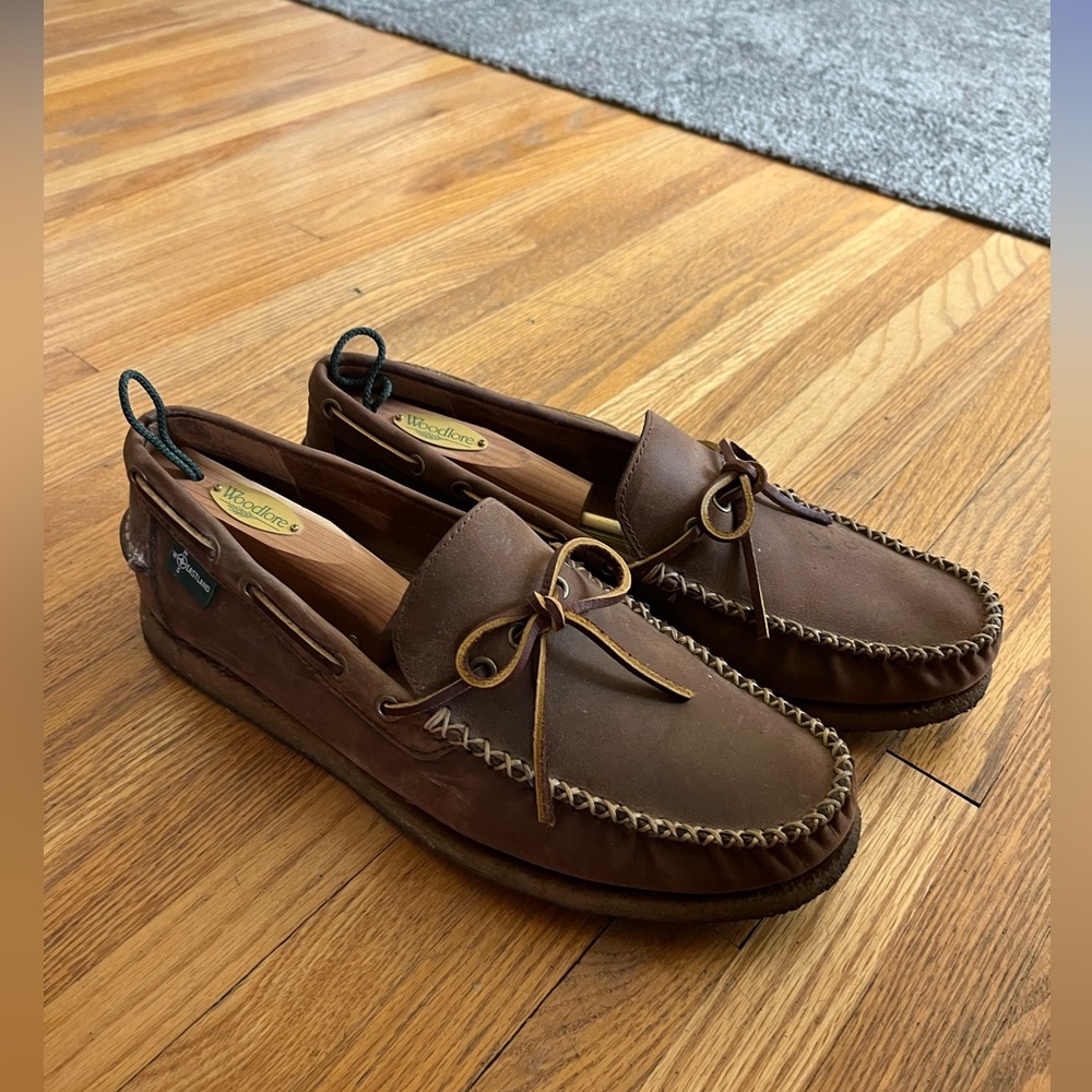 Merrimac 1955 Eastland slip-on boat shoes. Men’s size 11 D